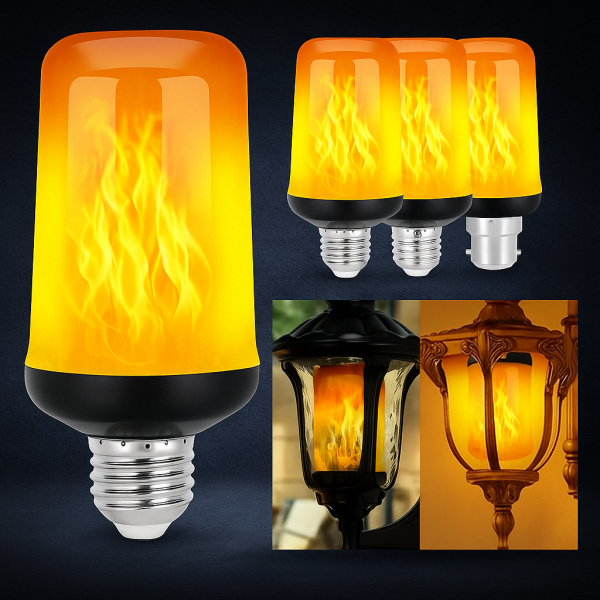 Крушка с ефект горящ огън, 9W SD55 5 — 4sales Крушка с ефект горящ огън, 9W SD55 5