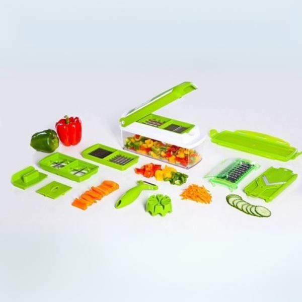 Кухненско Ренде за зеле, моркови с контейнер - Nicer Dicer Plus от 13 части TV32 1