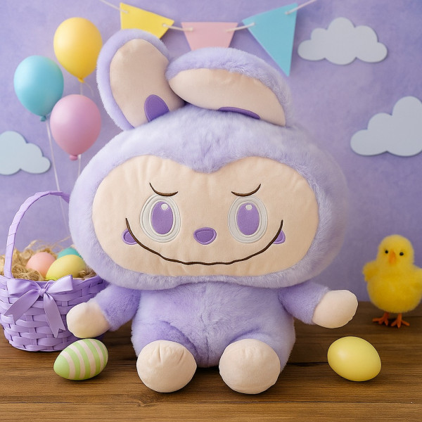 Огромна плюшена играчка Лабубу – 100 см 2