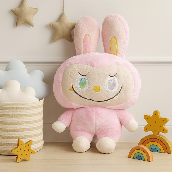 Огромна плюшена играчка Лабубу – 100 см 4