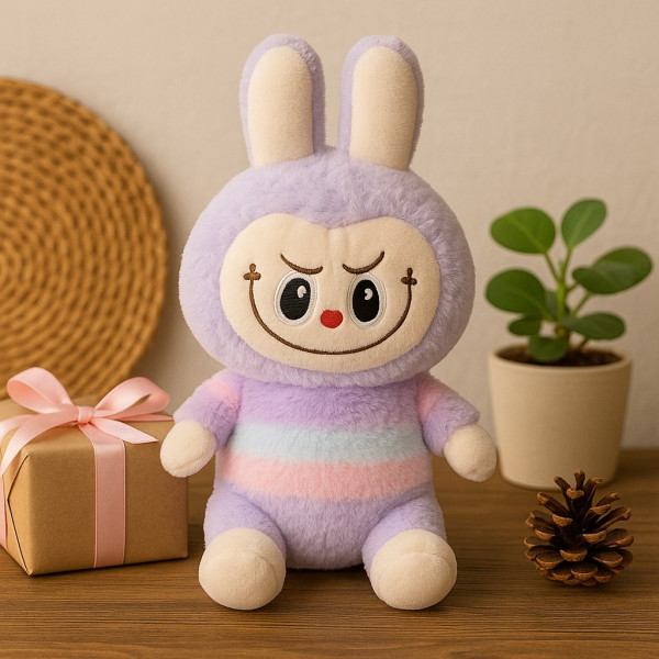 Очарователна плюшена играчка Лабубу – 25 см 3