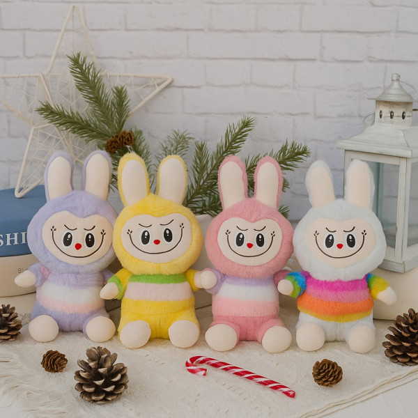 Очарователна плюшена играчка Лабубу – 25 см 5