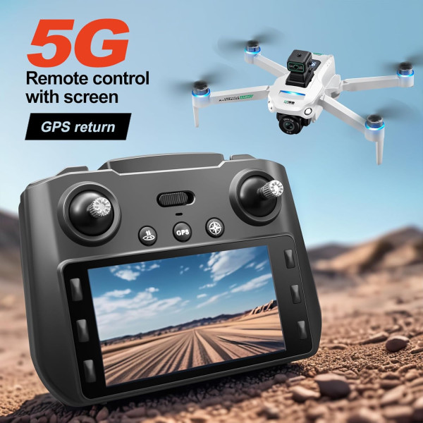 Професионален GPS дрон S159 с 8K камера, 5G WiFi и система за избягване на препятствия 10
