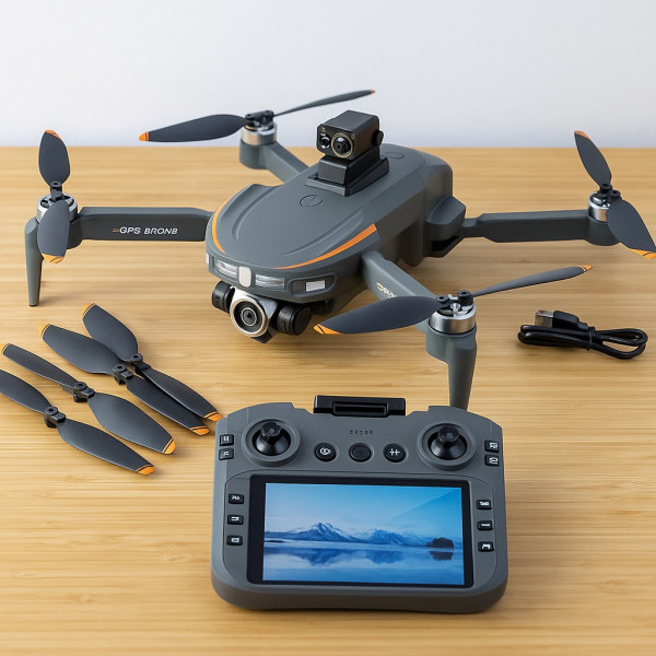 Професионален 4K дрон с интелигентно управление и GPS S28 9