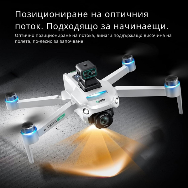 Професионален GPS дрон S159 с 8K камера, 5G WiFi и система за избягване на препятствия 5