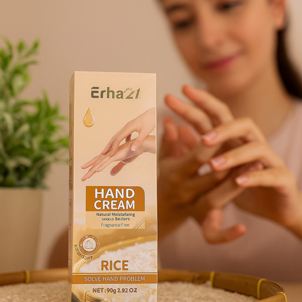 Хидратиращ крем за ръце с оризов екстракт Erha21 RICE 2