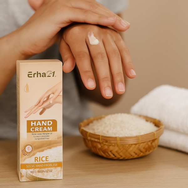 Хидратиращ крем за ръце с оризов екстракт Erha21 RICE 4
