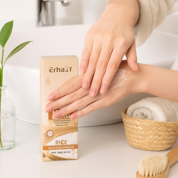 Хидратиращ крем за ръце с оризов екстракт Erha21 RICE