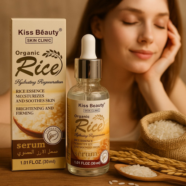 Органичен серум с оризова есенция Kiss Beauty Rice Serum 1
