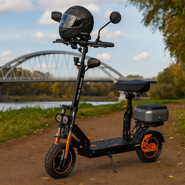 Електрическа тротинетка KuKirin M5 Pro 2984 – 1000W, 70 км пробег, 52 км/ч, сгъваема 2