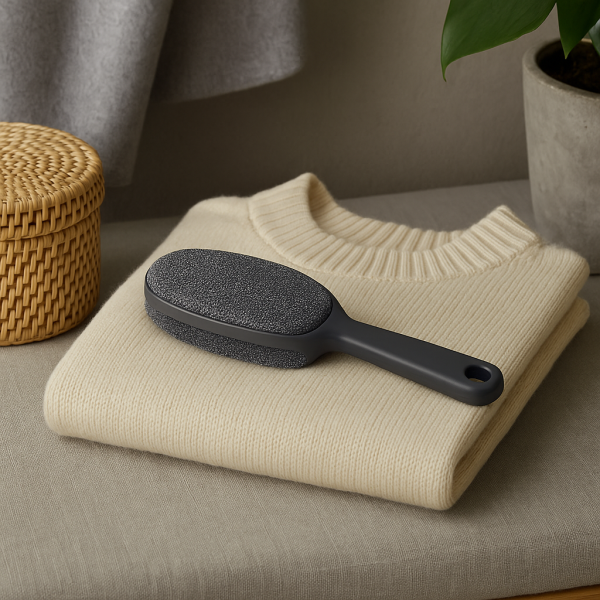 Четка за дрехи против косми и прах Brabantia Dark Grey