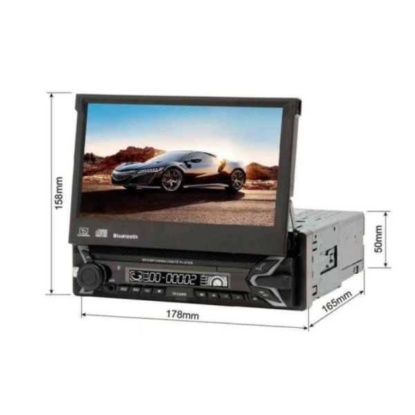 HD мултимедиен плейър 7" с тъчскрийн, MirrorLink и Wi-Fi Android 15 MOSFET 50Wx4