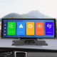 Мултимедия CarPlay Android/iOS Auto H105V 10.26" – безжичен смарт екран с Android Auto, Bluetooth и универсална стойка 3