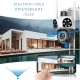 Външна Wi-Fi камера Lylu 12MP с интелигентно управление и нощно виждане 2