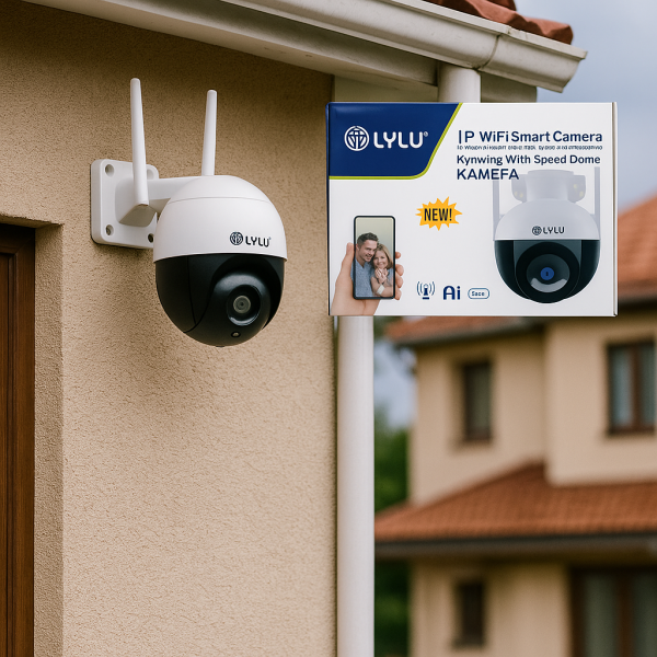 Куполна IP WIFI безжична камера за видеонаблюдение,6MP