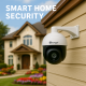Куполна IP WIFI безжична камера за видеонаблюдение,6MP 1