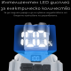Челник за глава с интелигентно управление с движение и LED дисплей HX-915S 4