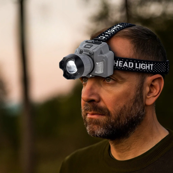 Челник за глава с интелигентно управление с движение и LED дисплей HX-915S 5