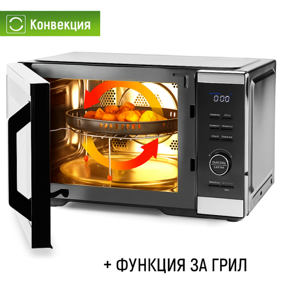 Микровълнова фурна MUHLER,  5в1- Твоята Тайна за Вкусна Храна, 1008994 6