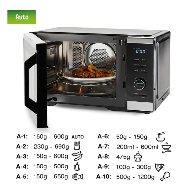 Микровълнова фурна MUHLER,  5в1- Твоята Тайна за Вкусна Храна, 1008994 8
