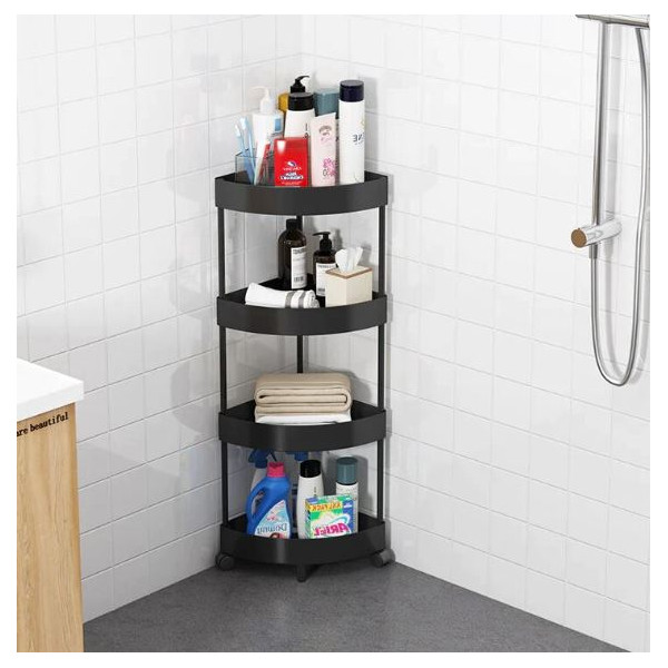 Ъглова въртяща се поставка Corner Storage Rack – максимално използване на всеки сантиметър пространство