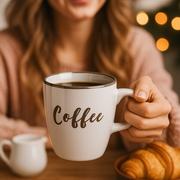 Керамична чаша Coffee 220 мл – стил, удобство и енергия във всяка глътка 3