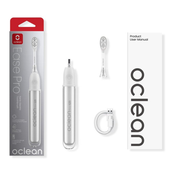 Електрическа четка за зъби Oclean X Ease Pro, 1бр. накрайник, 5 режима 10 — 4sales Електрическа четка за зъби Oclean X Ease Pro, 1бр. накрайник, 5 режима