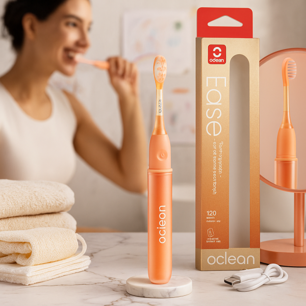 Електрическа четка за зъби Oclean X Ease, 1бp. накрайник 8 — 4sales Електрическа четка за зъби Oclean X Ease, 1бp. накрайник 8