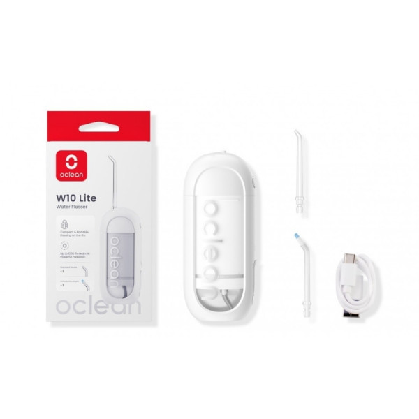 Зъбен душ Oclean W10 Lite, 2бр. накрайника, 3 режима, 150мл. 10