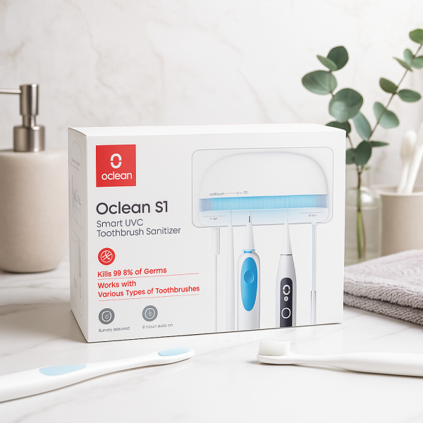 Стерилизатор за четки за зъби Oclean S1, c UVC-LED 7 — 4sales Стерилизатор за четки за зъби Oclean S1, c UVC-LED 7