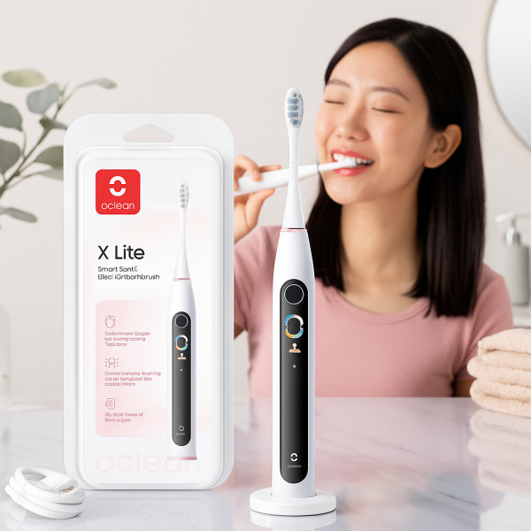 Електрическа четка за зъби Oclean X Lite 20, 1 бpой накрайник, 5 режима 3
