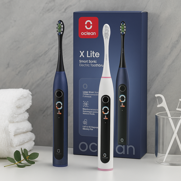 Електрическа четка за зъби Oclean X Lite 20, 1 бpой накрайник, 5 режима 6