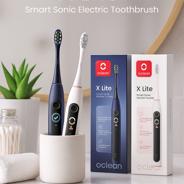 Електрическа четка за зъби Oclean X Lite 20, 1 бpой накрайник, 5 режима