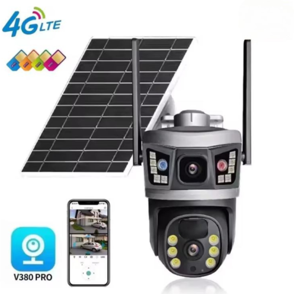 Соларна камера 4G SIM карта, 8MP V380 VC3-4G 6 — 4sales Соларна камера 4G SIM карта, 8MP V380 VC3-4G 6