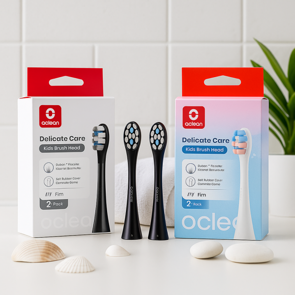 Накрайници за четка за зъби Oclean Kids, P3K1-2, P3K8-2, C04000210, 2 броя 8 — 4sales Накрайници за четка за зъби Oclean Kids, P3K1-2, P3K8-2, C04000210, 2 броя