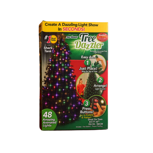 Коледни LED лампички за елха Star shower tree dazzler TV164