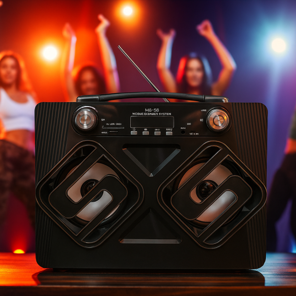 Мобилна колонка MS-56, Mobile Speaker System 3