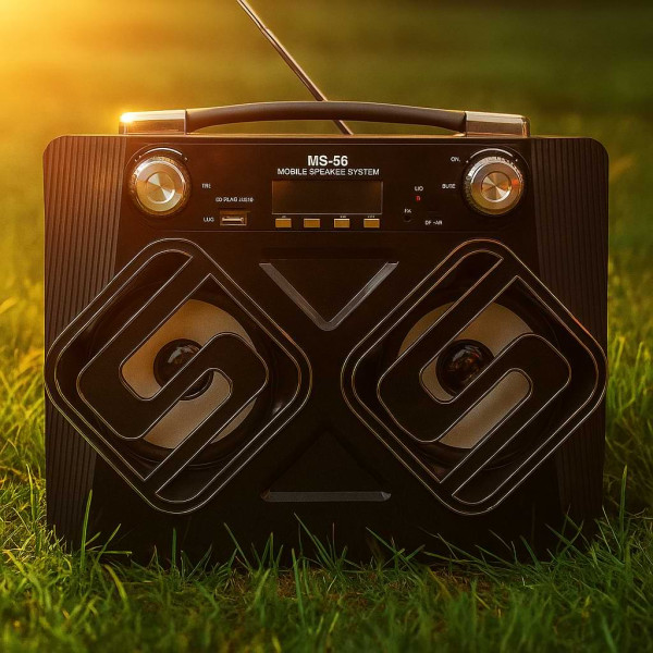 Мобилна колонка MS-56, Mobile Speaker System 5