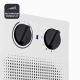 Компактен вентилаторен отоплител, BLACK+DECKER BXSH2001E 6