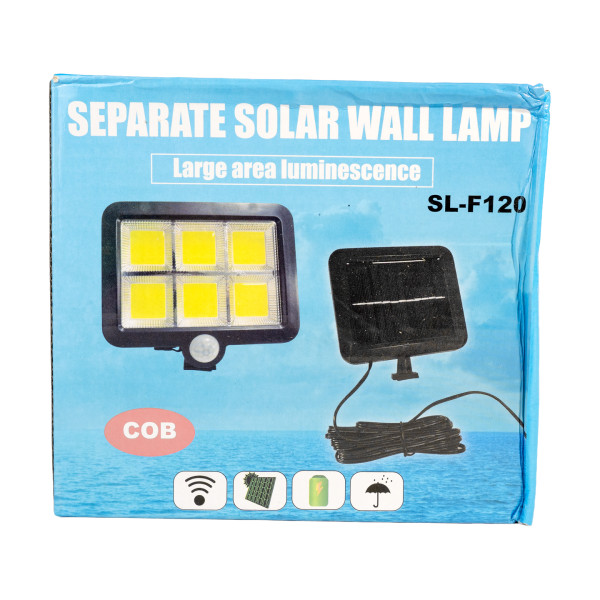 Соларен LED прожектор с датчик за движение - H LED27