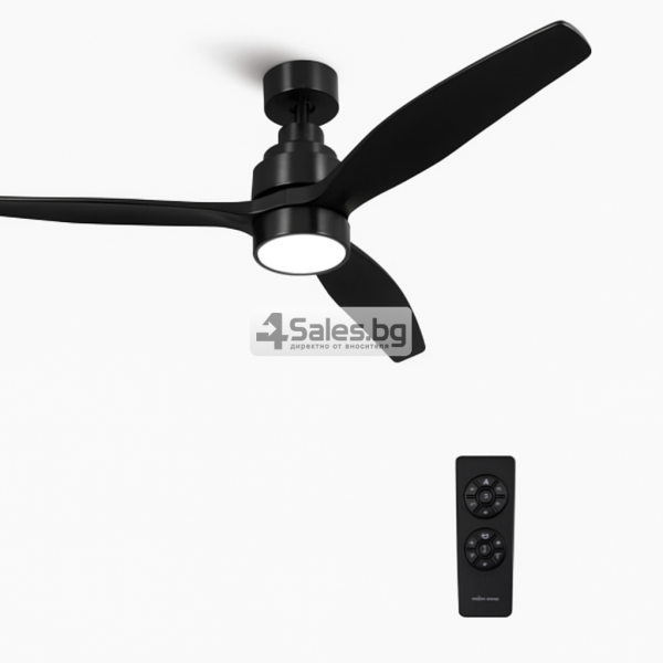 Таванен вентилатор с LED светлина - Brizy Bright Ceiling Fan