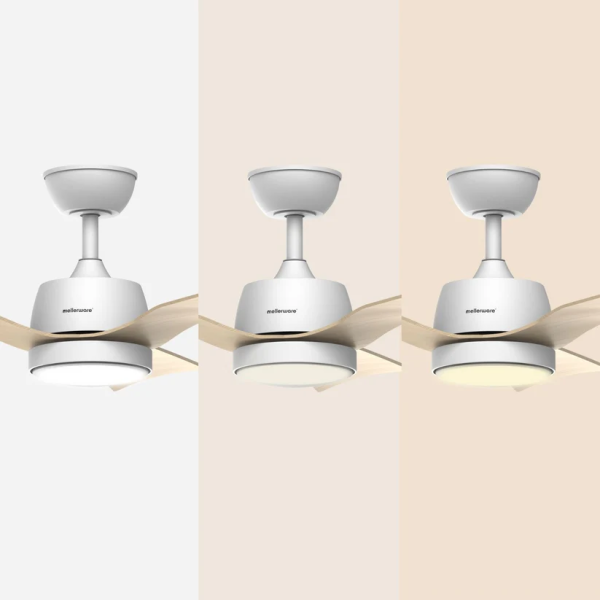 Таванен вентилатор Brizy Bright Outdoor с дистанционно управление,LED осветление,6 скорости,45W DC мотор 3