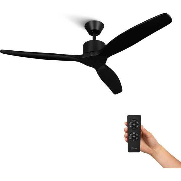 Вентилатор за таван Mellеrware Brizy Ceiling Fan с дистанц. управл.,45W,6 скорости,таймер,DC мотор