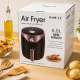 Професионален уред за готвене с горещ въздух, 5.5L, 1400W 2