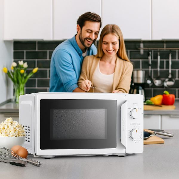 Компактна микровълнова фурна Comfee - 20 литра, 700W и 5 нива на мощност 8