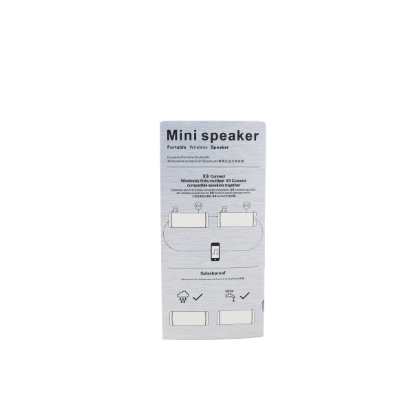 USB Bluetooth колонка със слот за SD карта и много издържлива батерия X9 2
