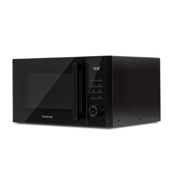 Микровълнова с грил Taurus Laurent 25 Black – 25L, 900W, 10 автоматични програми и дигитален дисплей