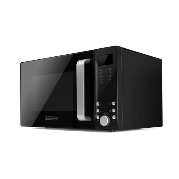 Микровълнова с грил Black+Decker – 23L, 900W, 9 автоматични програми, 5 нива на мощност и детска защита bxmz900e 7