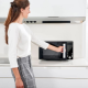 Микровълнова с грил Black+Decker – 23L, 900W, 9 автоматични програми, 5 нива на мощност и детска защита bxmz900e 3