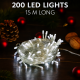 Светещ LED гирлянд с 200 светлини SD9 2
